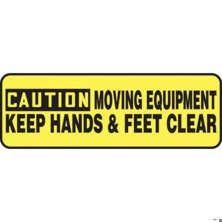 Accuform OSHA CAUTION SAFETY SIGN  MOVING MEQM649XL MEQM649XL